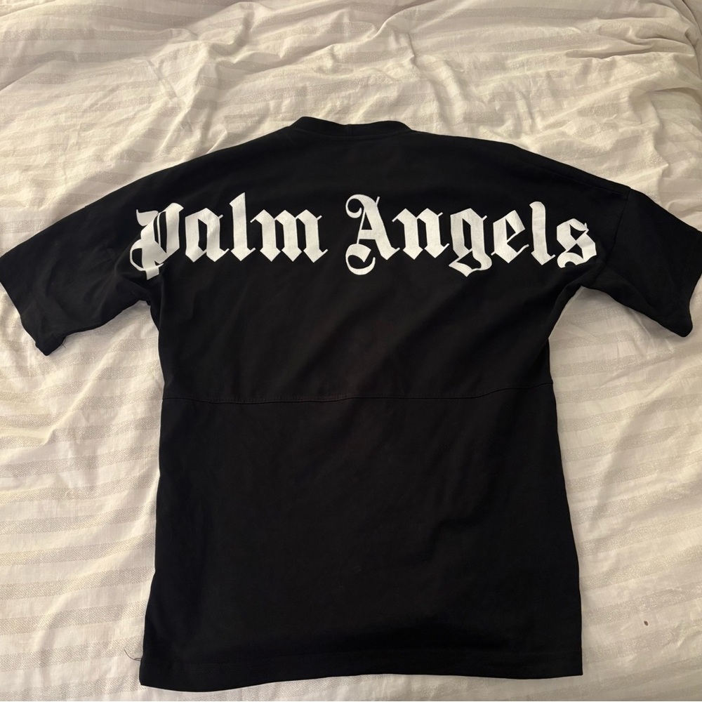 Palm Angels Classic Logo Black T-Shirt Size Small